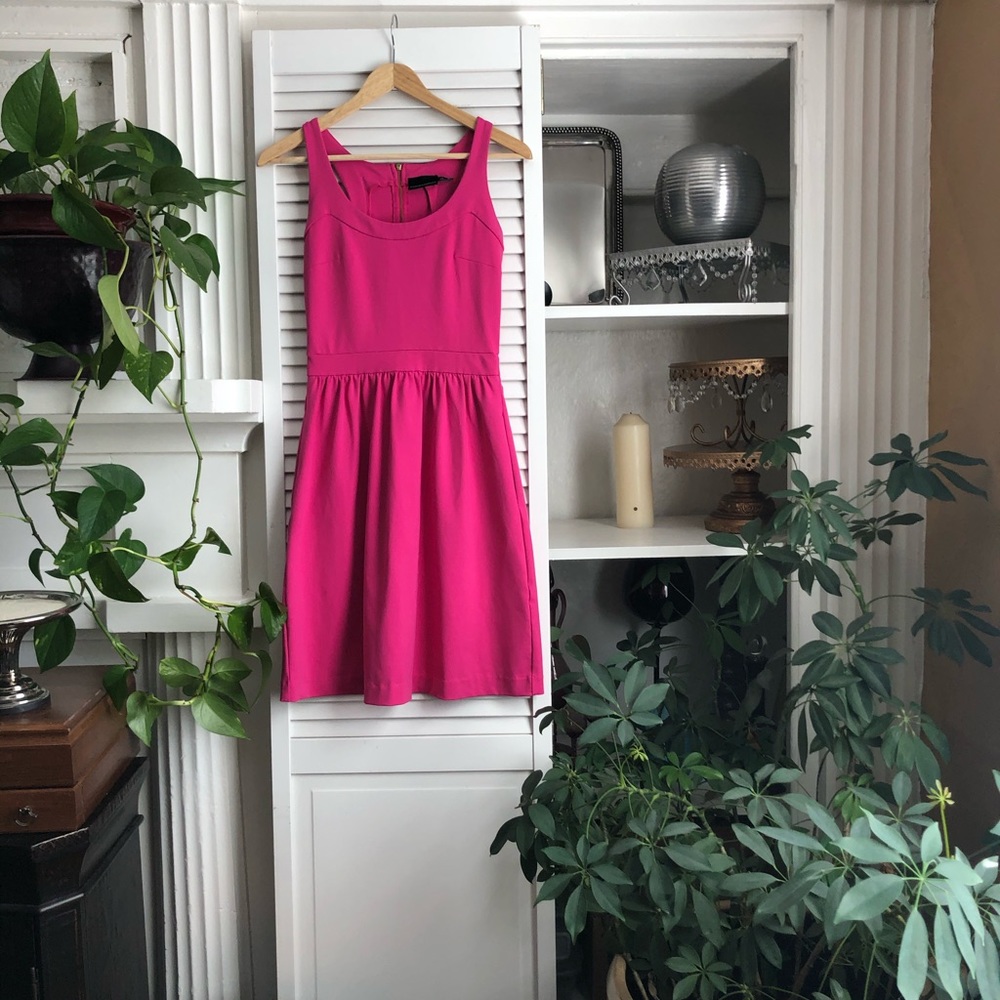 Cynthia Rowley Hot Pink Cocktail Dress